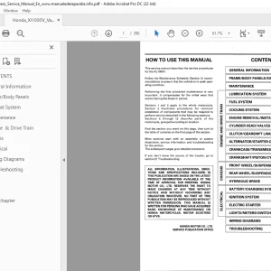 Honda_Xl1000V Service Manual - PDF DOWNLOAD