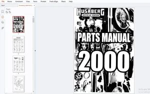 Husaberg 2000 Parts Manual - PDF DOWNLOAD