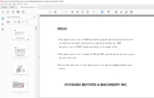 Hyosung Comet 650 Parts Manual - PDF DOWNLOAD