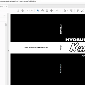 Hyosung Karion 125 SERVICE Manual - PDF DOWNLOAD