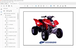 Hyosung TE450 Part Manual - PDF DOWNLOAD