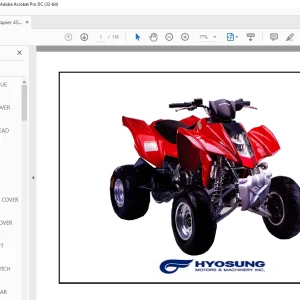 Hyosung TE450 Part Manual - PDF DOWNLOAD