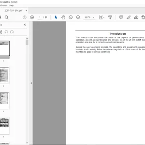 Hyundai Forklift Trucks 20D-7SA-SM Service Manual - PDF DOWNLOAD