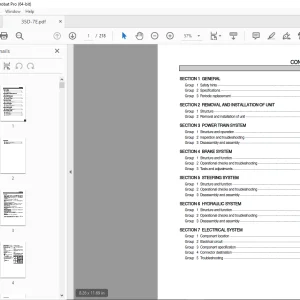 Hyundai Forklift Trucks 35D-7E Service Manual - PDF DOWNLOAD