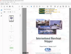IYT International Bareboat Skipper - PDF DOWNLOAD 