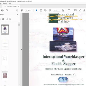 IYT International Watchkeeper & Flotilla Skipper - PDF DOWNLOAD