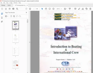 IYT Introduction to Boating & International Crew - PDF DOWNLOAD