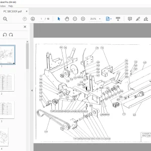Iseki SBC500F Mower Parts Manual - PDF DOWNLOAD