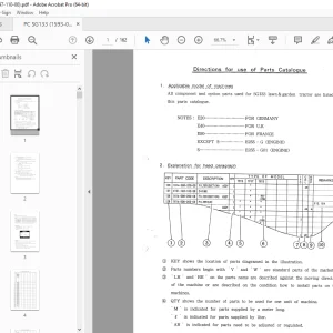 Iseki SG133 Lawn & Garden Tractor Parts Manual - PDF DOWNLOAD