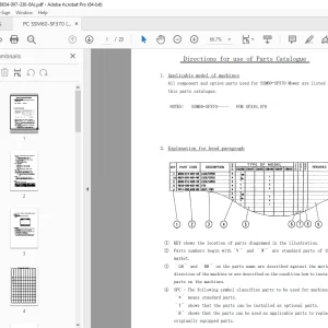Iseki SSM60-SF370 Mower Parts Manual - PDF DOWNLOAD