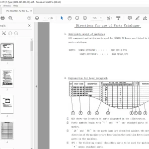 Iseki SSM60,72 Mower Parts Manual - PDF DOWNLOAD