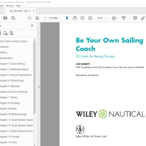 Jon Emmett Be Your Own Sailing Coach - PDF DOWNLOAD