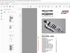 KTM 5018 PDS 2003 Workshop manual - PDF DOWNLOAD