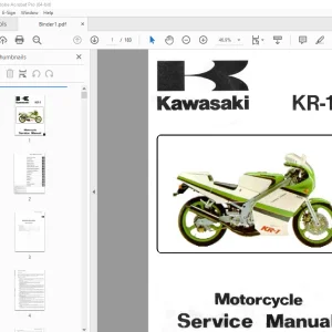Kawasaki KR-1 Motorcycle Service Manual - PDF DOWNLOAD