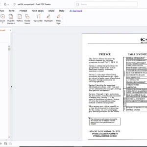 Kymco Bet & Win 50 Service Manual - PDF DOWNLOAD