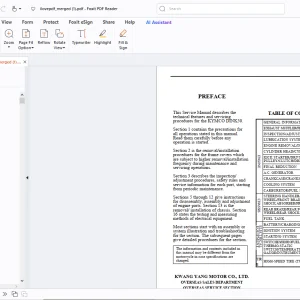 Kymco Dink50 Service Manual - PDF DOWNLOAD