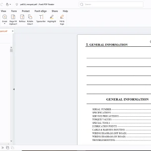Kymco MXU 250 Service Manual - PDF DOWNLOAD