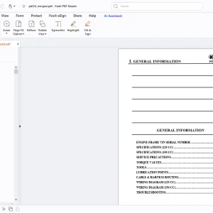 Kymco People 125/150 Service Manual - PDF DOWNLOAD