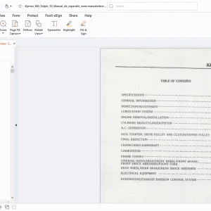 Kymco Sniper 100/50 Service Manual - PDF DOWNLOAD
