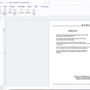 Kymco YUP 50 Service Manual - PDF DOWNLOAD