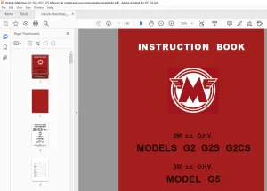 MATCHLESS G2 G2S G2CS G5 INSTRUCTION BOOK Manual - PDF DOWNLOAD
