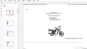 MZ ETZ 250 F Ergänzung zur Betriebsanleitung - PDF DOWNLOAD