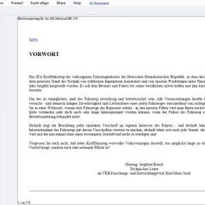 MZ Motorrad BK 350 Betriebsanleitung - PDF DOWNLOAD