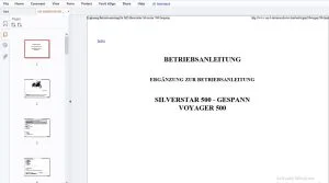 MZ SILVERSTAR 500 GESPANN VOYAGER 500 ERGANZUNG ZUR BETRIEBSANLEITUNG - PDF DOWNLOAD