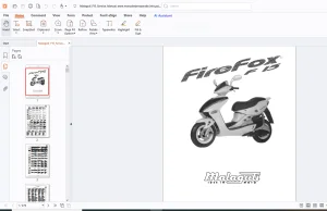Malaguti Firefox F15 Service Manual - PDF DOWNLOAD