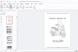 Malaguti Madison 250 Service Manual - PDF DOWNLOAD