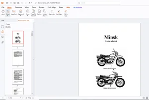 Minsk MMVZ 311213 Carte Tehnica Manual - PDF DOWNLOAD