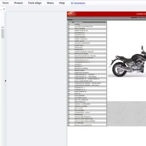 Moto Guzzi Breva IE 2003 catalogue de pieces de rechange - PDF DOWNLOAD