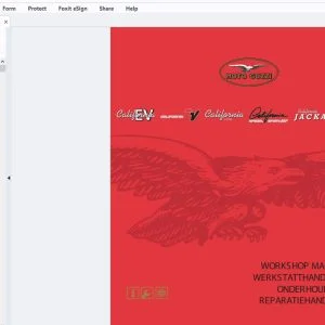 Moto Guzzi California EV Special Sport Workshop Manual - PDF DOWNLOAD