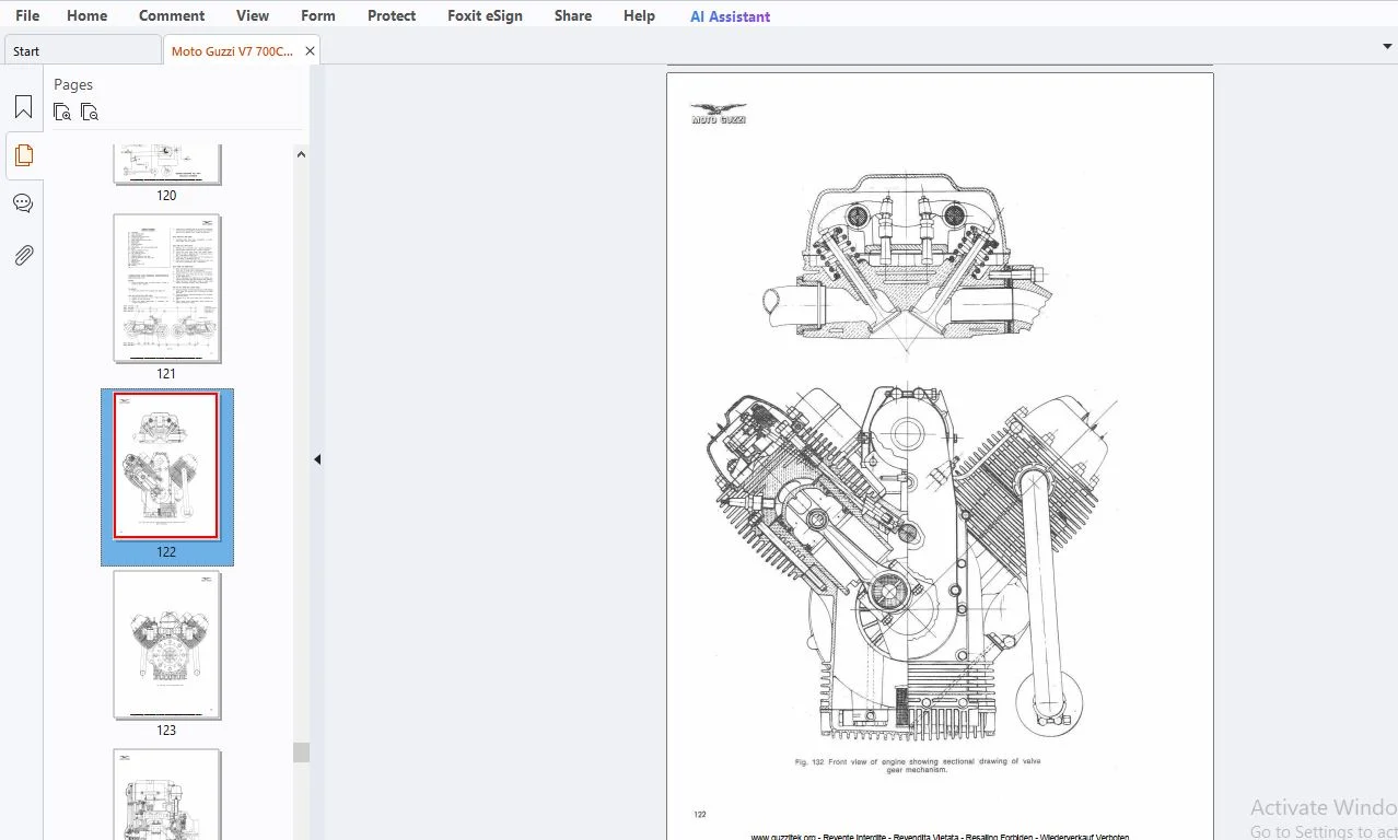 Moto Guzzi V7 700CC Operation Manual - PDF DOWNLOAD - Image 3