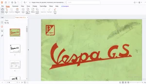 Piaggio Vespa GS Operation & Maintenance Manual - PDF