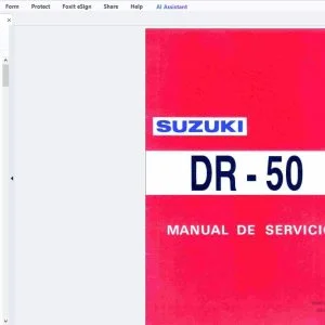 SUZUKI DR-50 MANUAL DE SERVICIO - PDF DOWNLOAD