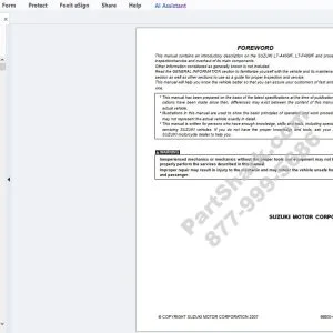 SUZUKI LT-A400F, LT-F400F KingQuad Service Manual - PDF DOWNLOAD