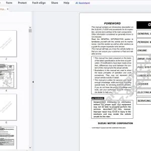 SUZUKI LT-Z250 SERVICE REPAIR MANUAL - PDF DOWNLOAD