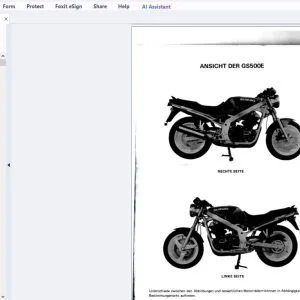 Suzuki GS500E Werkstatthandbuch - PDF DOWNLOAD