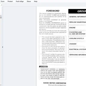 Suzuki TL1000S Workshop Manual - PDF DOWNLOAD