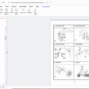 TGB BK8-E Spare Parts Manual – PDF DOWNLOAD
