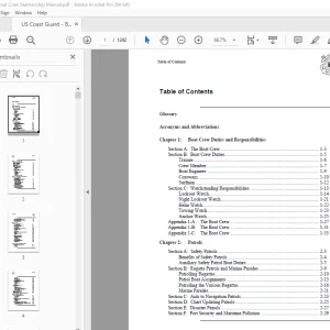 US Coast Guard Boat Crew Seamanship Manual - PDF DOWNLOAD