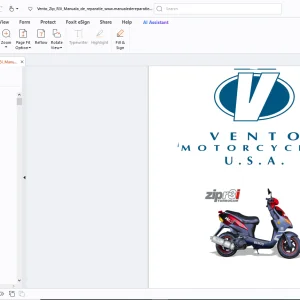 Vento Zip R3i Service Manual - PDF DOWNLOAD