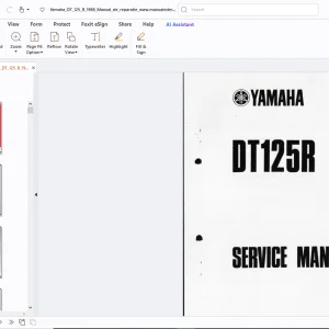 Yamaha DT125R(1988) Service Manual(3BN-ME1) - PDF DOWNLOAD