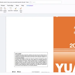 Yuasa GS 2006-2007 Applications & Specifications Manual - PDF DOWNLOAD
