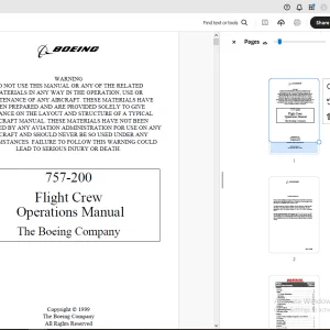 Boeing 757-200 Flight Crew Operations Manual - PDF