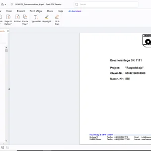 Cat Brecheranlage SK 1111 Betriebsanleitung - PDF DOWNLOAD