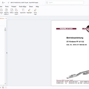 Cat Bucyrus ST-Förderer PF 4/1132 Betriebsanleitung - PDF
