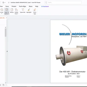 Cat Der 400 kW - Drehstrommotor dksWa600/2-4EN Betriebsanleitung - PDF