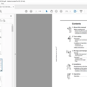 Cat Hydraulic Control Unit, 4 functions Operating Manual - PDF DOWNLOAD